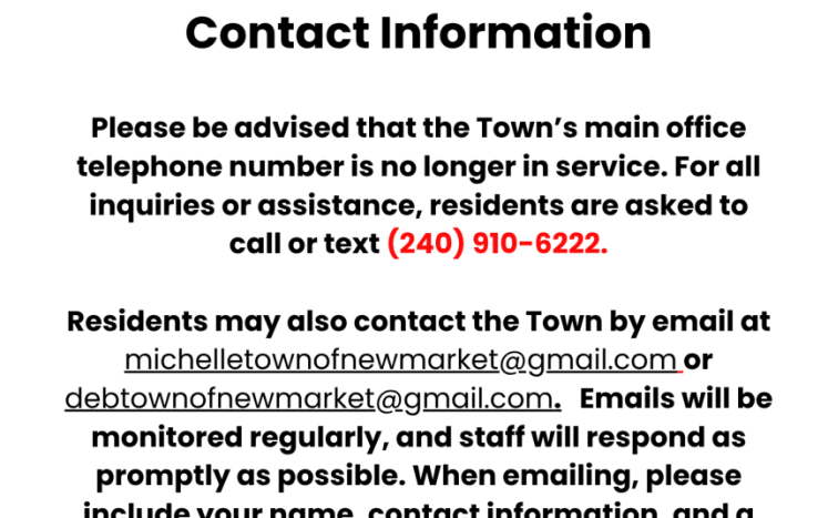 Town Hall Closure